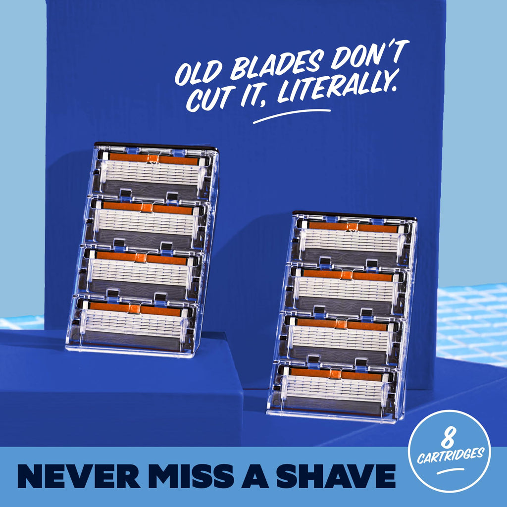 6 Blade Razor Refills 8 Pack P1471