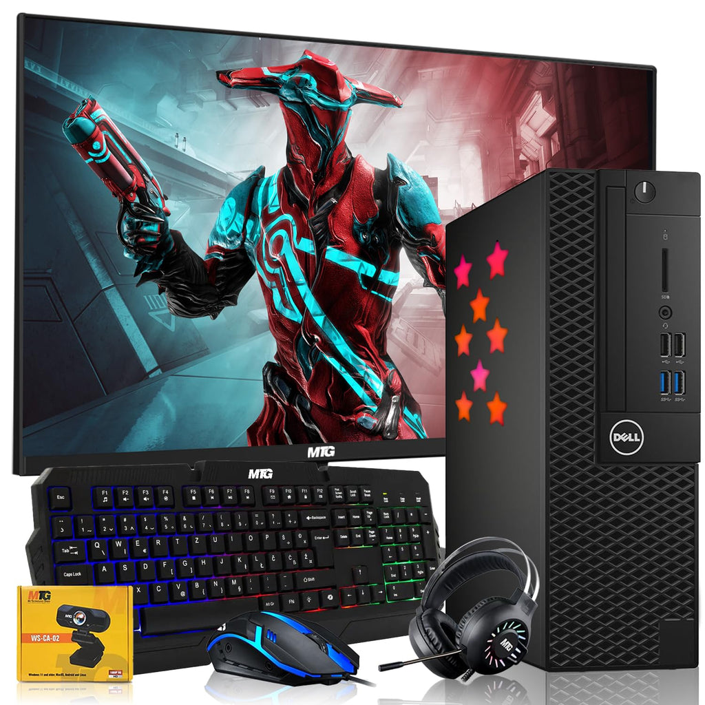 Core i5 16GB RAM 512GB SSD Desktop PC Gaming Bundle N2550