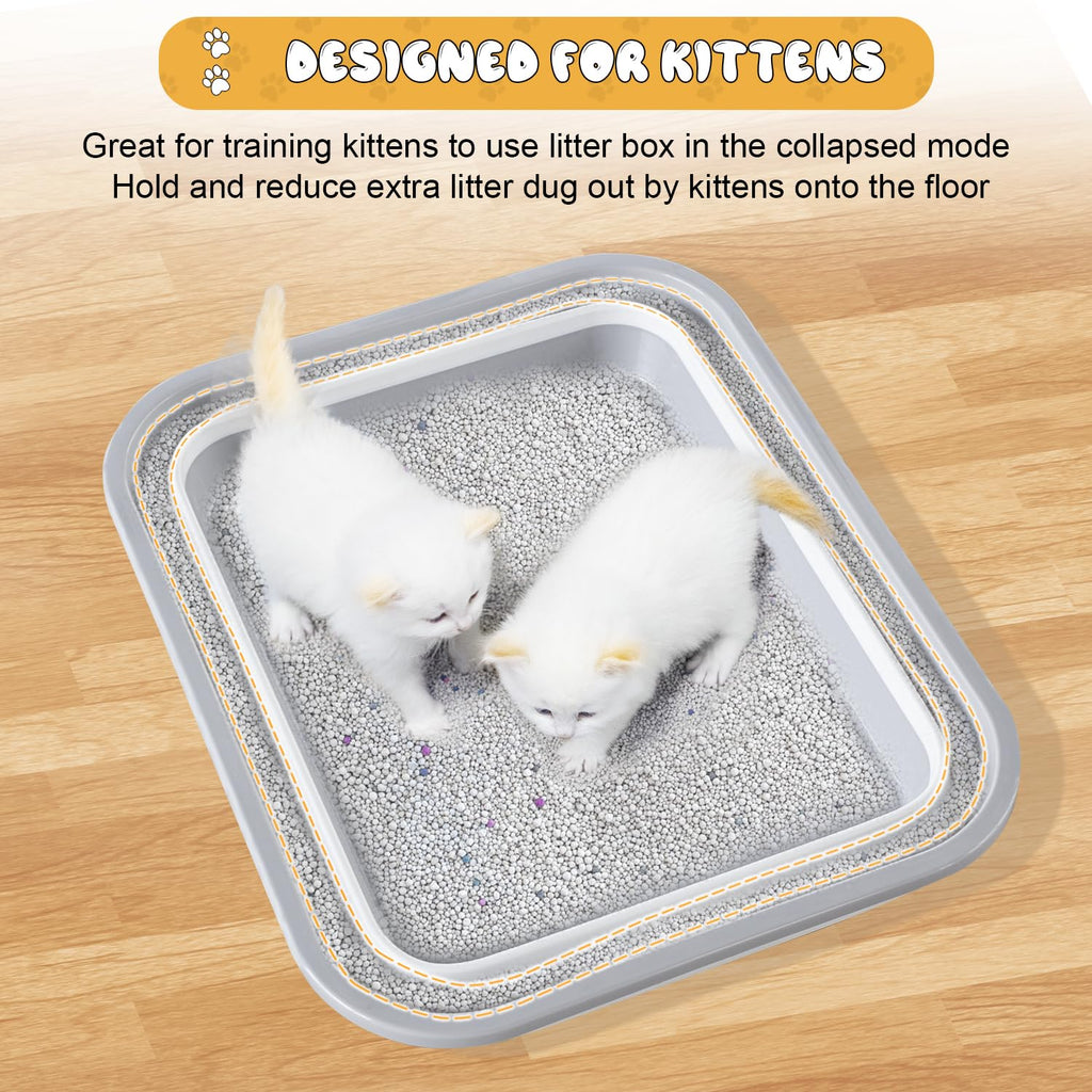 Collapsible Open Cat Litter Box K79618