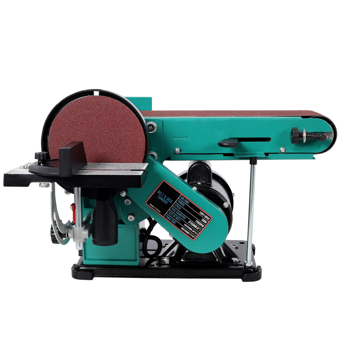 4" x 36" Belt Sander and 6" Disc Polisher Grinder 120V X170