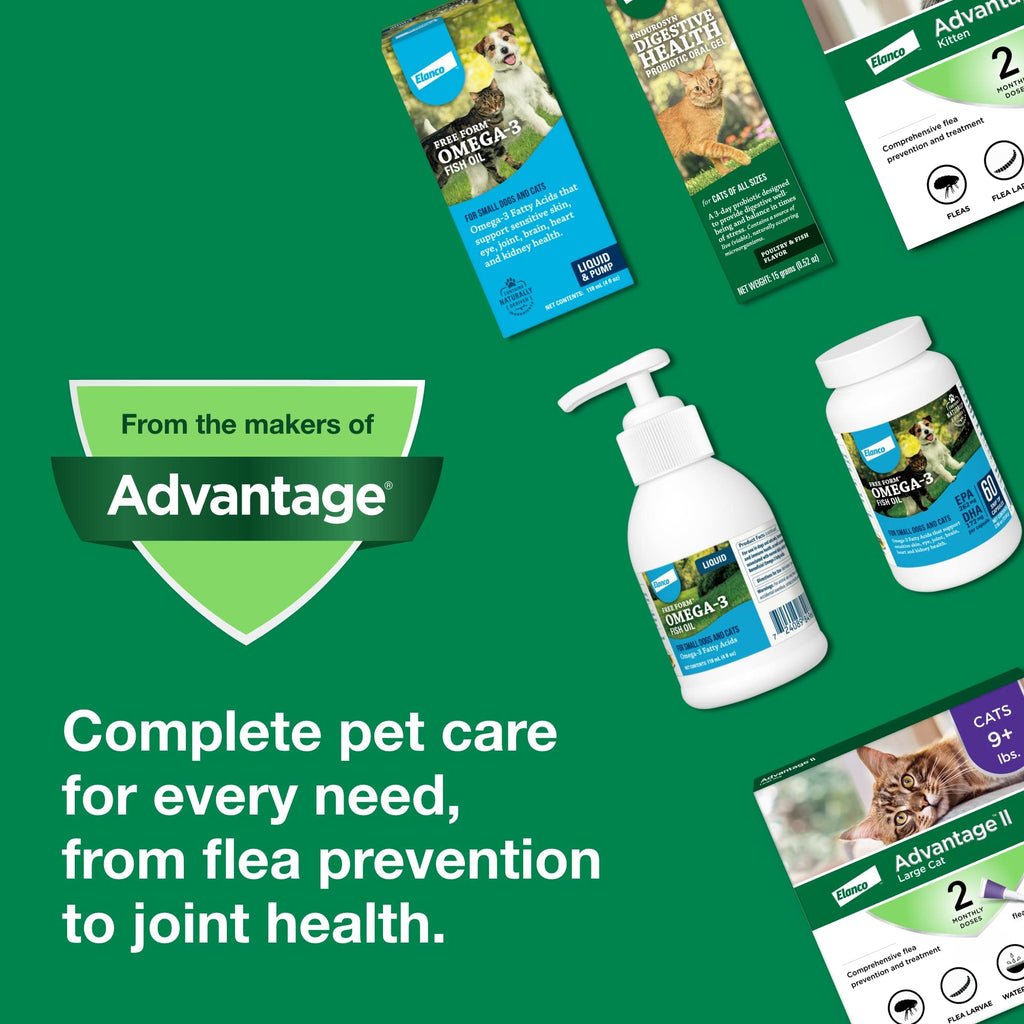 Advantage II Small Cat Topical Flea Treatment & Prevention, 2ct K9665