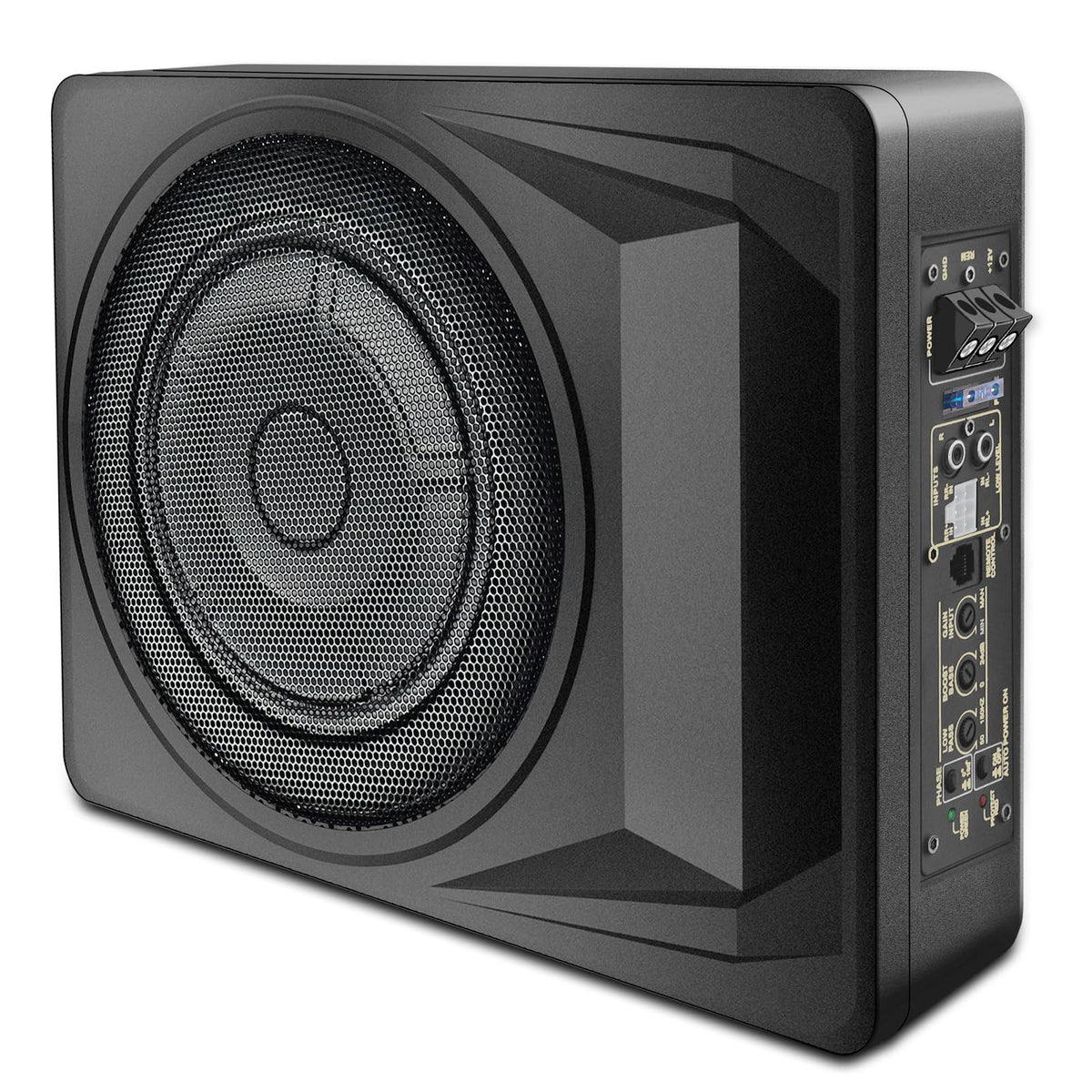 1200W 10 Inch Slim Under Seat Car Subwoofer I932