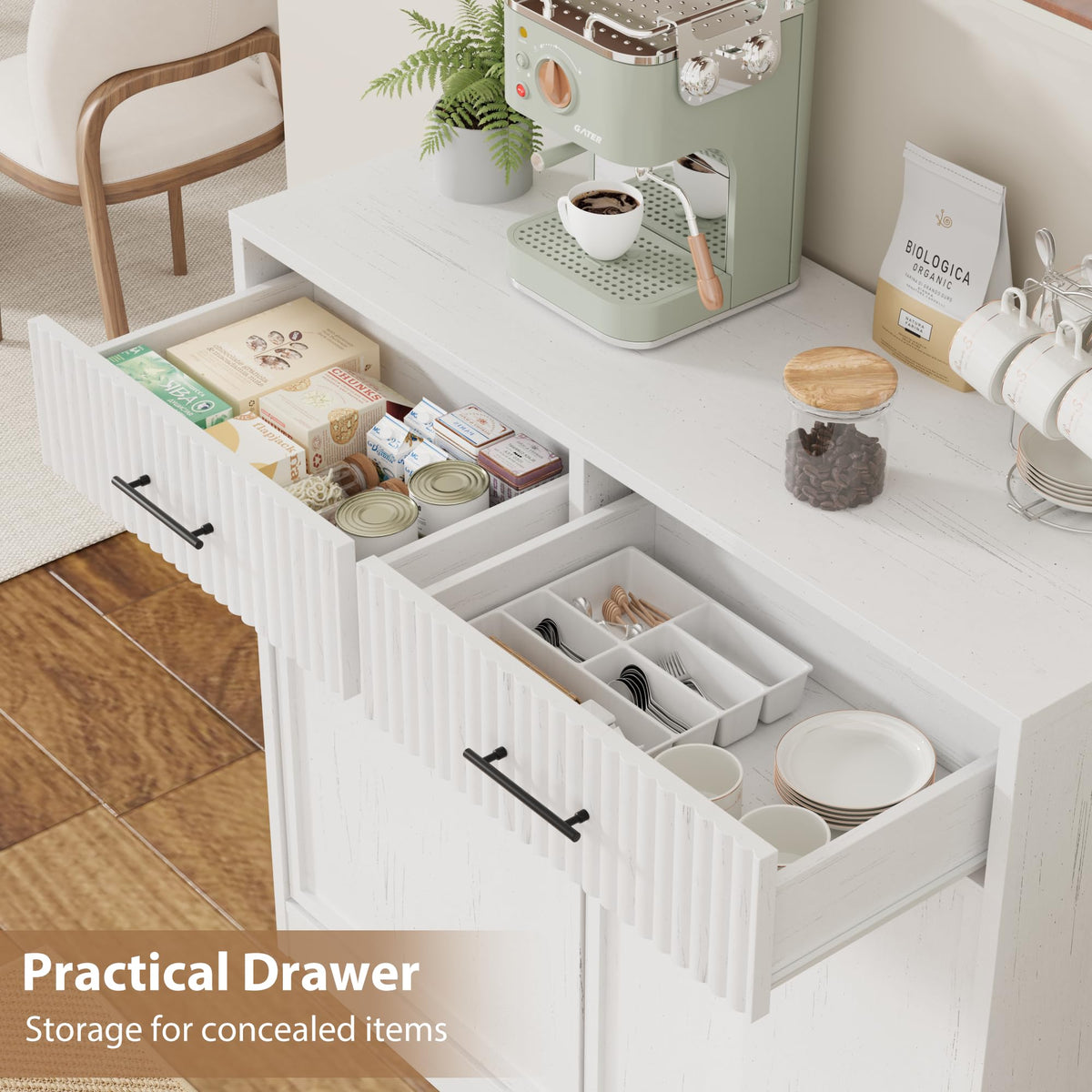 Double Tilt Out Laundry Hamper Cabinet U531
