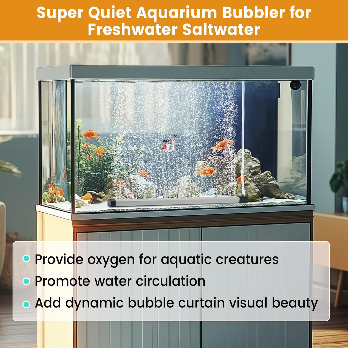Aquarium Bubble Strip Air Stone Kit N2308