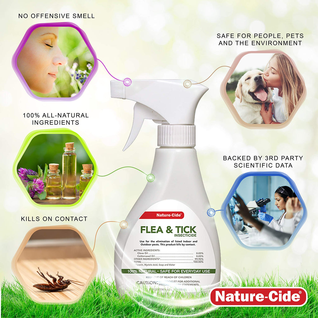 All Natural Flea and Tick Spray 8 oz U30204
